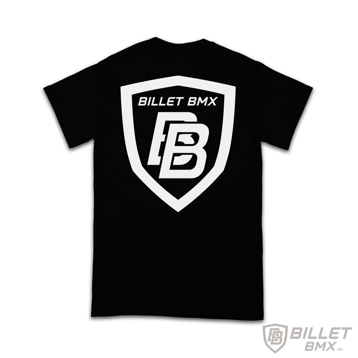 BILLET BMX SHIELD LOGO T-SHIRT BLACK