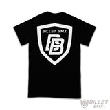 BILLET BMX SHIELD LOGO T-SHIRT BLACK BIL-TSHIRT-1-BLK-S