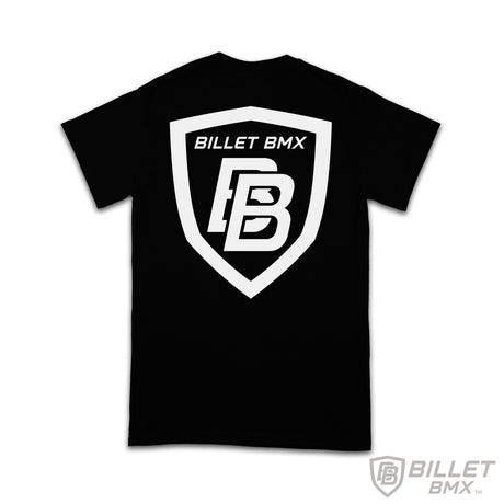 BILLET BMX SHIELD LOGO T-SHIRT BLACK BIL-TSHIRT-1-BLK-S
