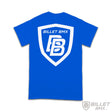 BILLET BMX SHIELD LOGO T-SHIRT BLUE BIL-TSHIRT-1-BLU-S
