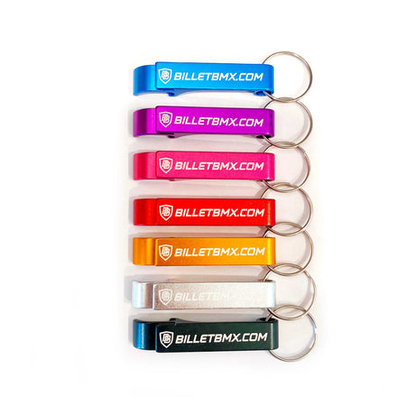Billet BMX Bottle Opener Key Chain BIL-BOTTLE-KEYCHAIN-BLU