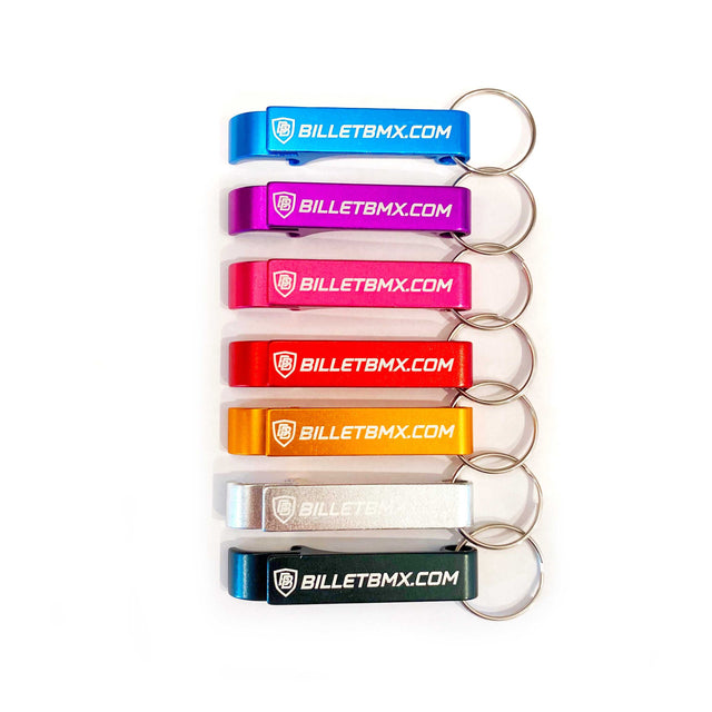 Billet BMX Bottle Opener Key Chain BIL-BOTTLE-KEYCHAIN-BLU