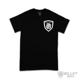 BILLET BMX SHIELD LOGO T-SHIRT BLACK BIL-TSHIRT-1-BLK-S