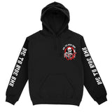 Die to Ride BMX - Big Skull Ripper - Mens Pull Over Hoodie - Black Pull Over Hoodie R/D100BK02-M