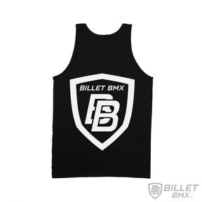BILLET BMX SHIELD TANK TOP BLACK BIL-TANK-1-BLK-S