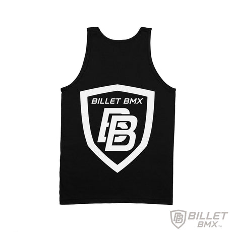 BILLET BMX SHIELD TANK TOP BLACK BIL-TANK-1-BLK-S
