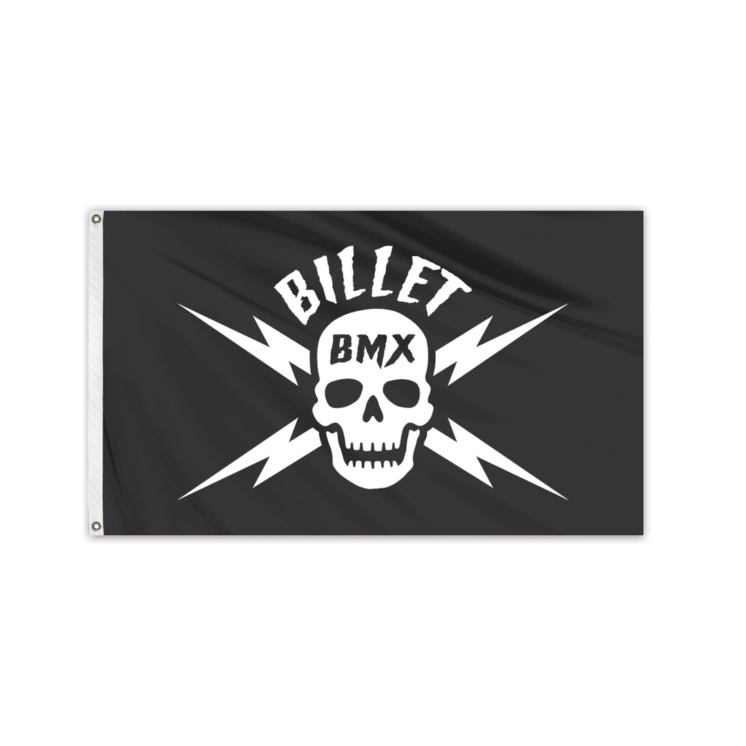 BILLET BMX SKULL FLAG