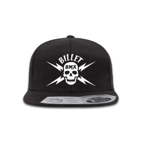 BILLET BMX SKULL CLASSIC TRUCKER MESH HAT BIL6006-3-BLK-WHT