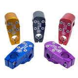 BILLET BMX SKULL TOP LOAD STEM 57MM COLLECTOR SERIES STEMS BIL-STEM-57-SKULL-RED