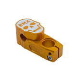 BILLET BMX SKULL TOP LOAD STEM 57MM COLLECTOR SERIES STEMS BIL-STEM-57-SKULL-RED