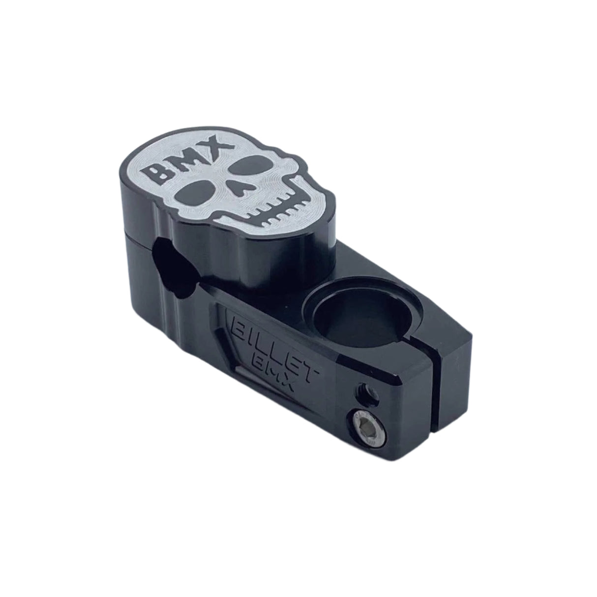 BILLET BMX SKULL TOP LOAD STEM 57MM COLLECTOR SERIES STEMS BIL-STEM-57-SKULL-RED