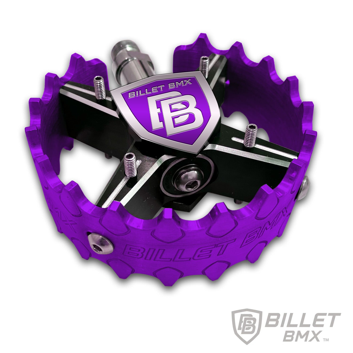 Purple pedals online bmx